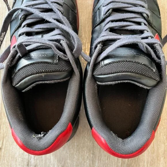 Mens Off-White c/o Virgil Abloh Black Red Sneakers - EU 43 / US 10